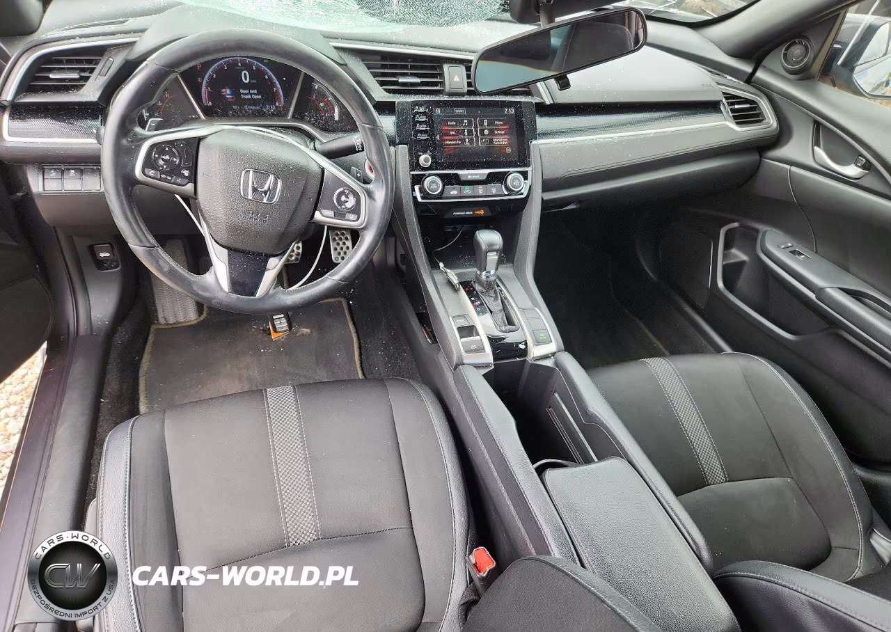 2019 Honda Civic Sport VIN:2HGFC2F80KH556710 - 8