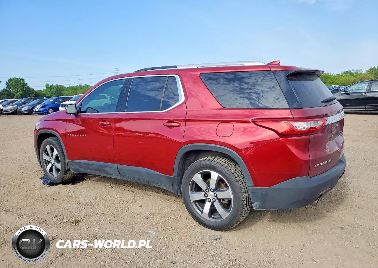 2018 Chevrolet Traverse Lt VIN:1GNEVHKW5JJ113968 - 2