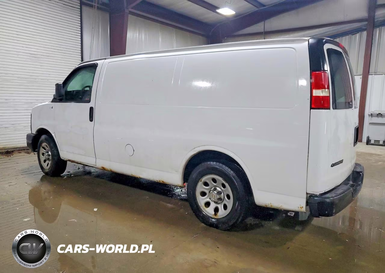 2010 Chevrolet Express 1500 Cargo Delivery Van VIN:1GCUGADX9A1147505 - 2