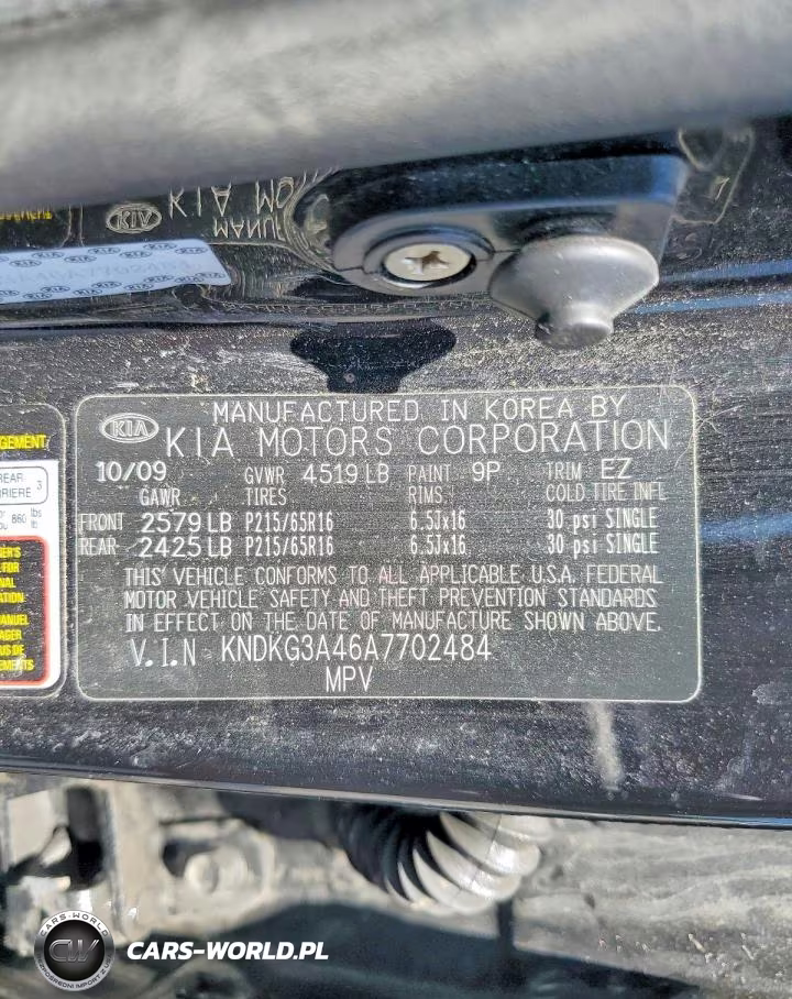 2010 Kia Sportage Lx VIN:KNDKG3A46A7702484 - 14