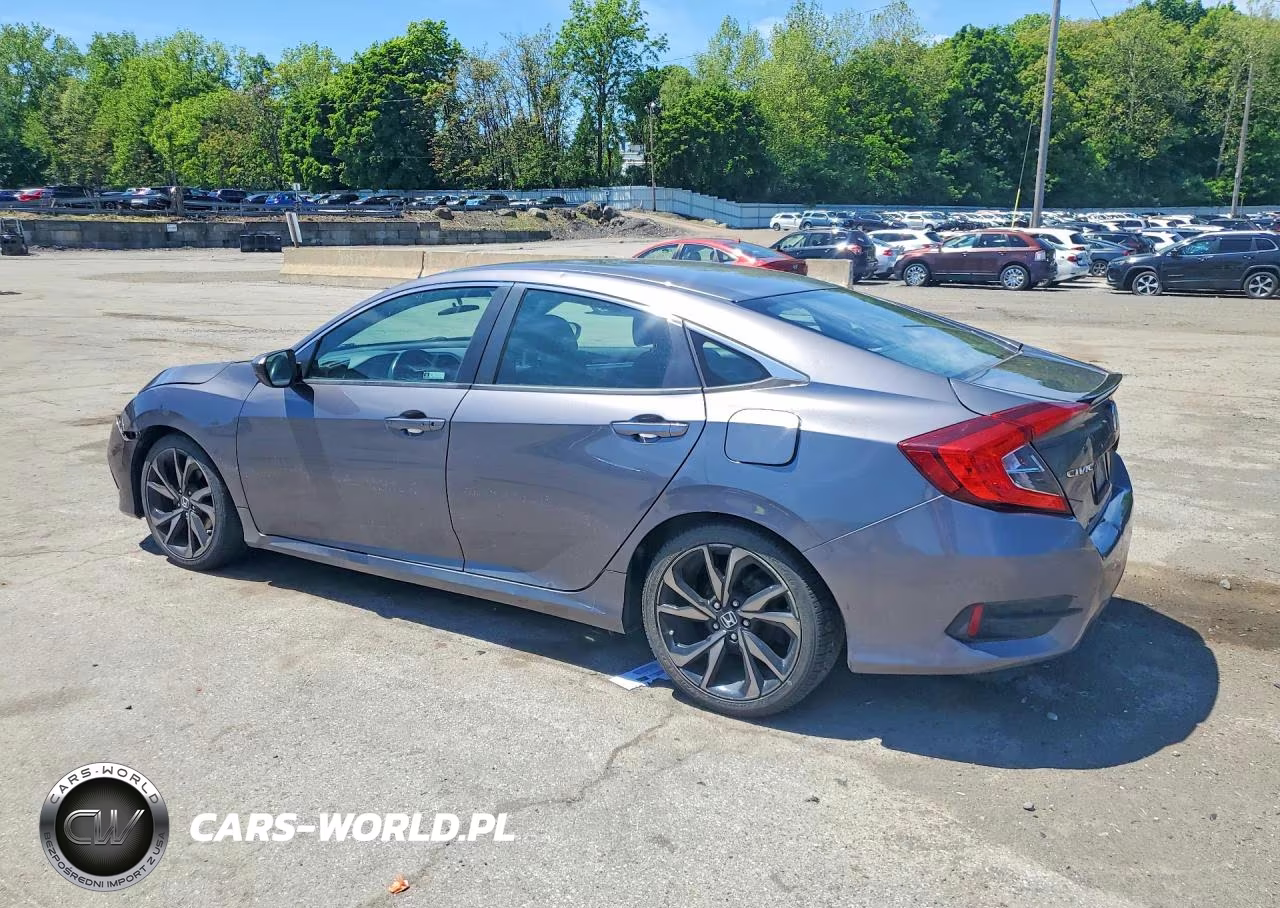 2019 Honda Civic Sport VIN:2HGFC2F89KH596591 - 2