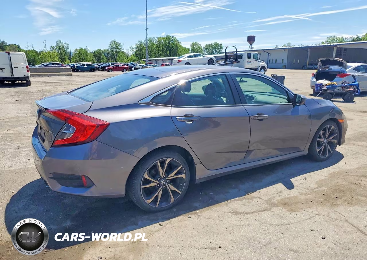 2019 Honda Civic Sport VIN:2HGFC2F89KH596591 - 3