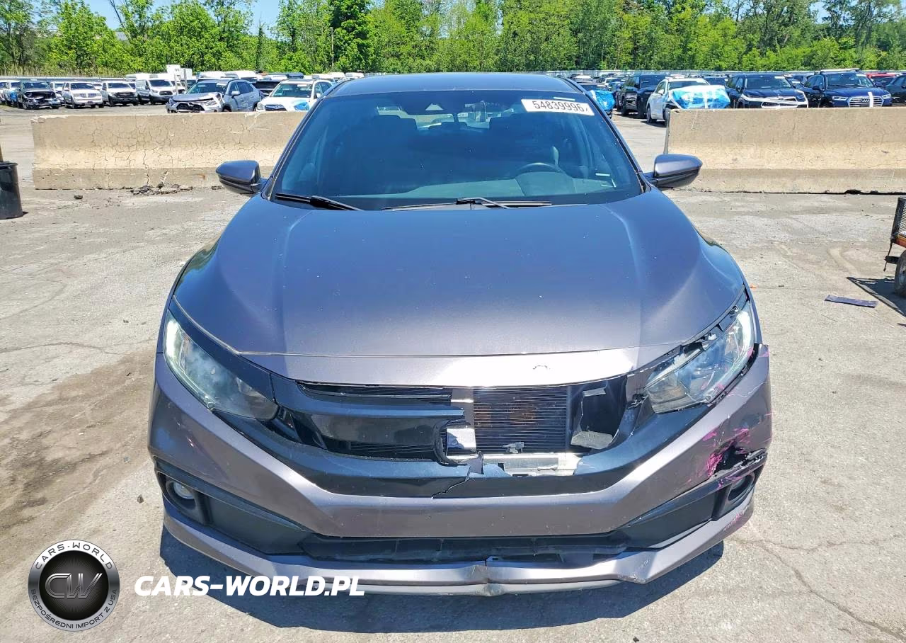 2019 Honda Civic Sport VIN:2HGFC2F89KH596591 - 5