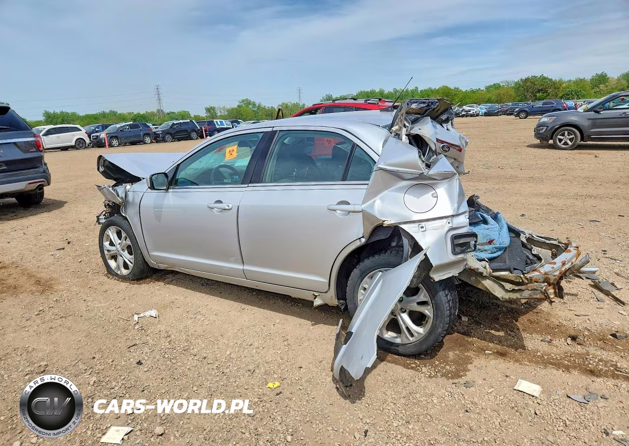 2012 Ford Fusion Se VIN:3FAHP0HA8CR319393 - 2