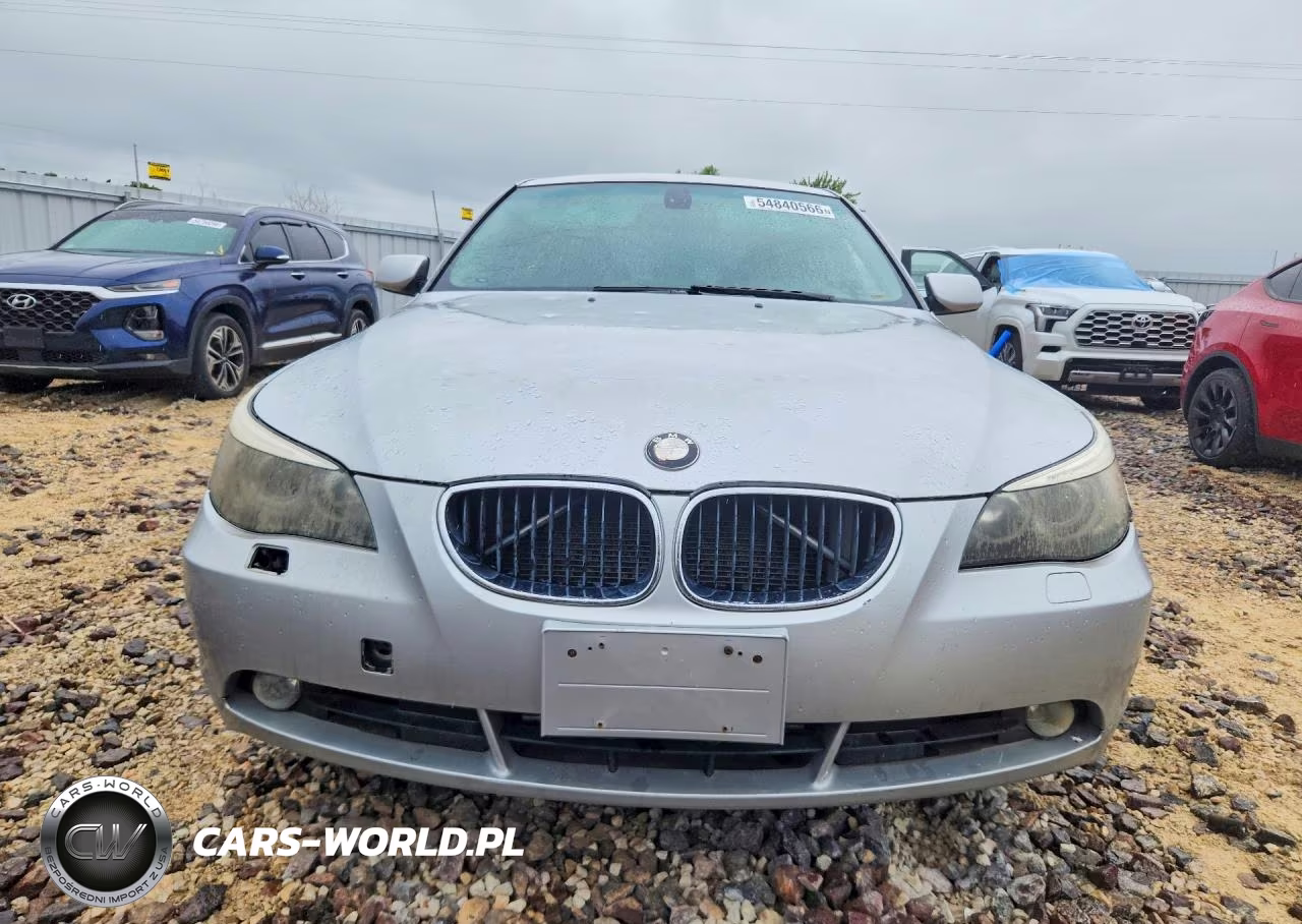 2005 BMW 525 I VIN:WBANA53585B855657 - 5