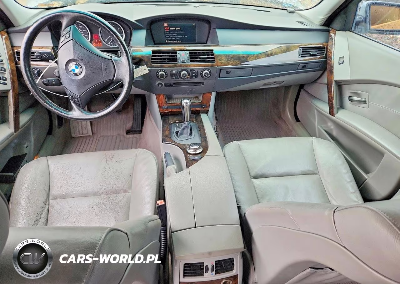 2005 BMW 525 I VIN:WBANA53585B855657 - 8