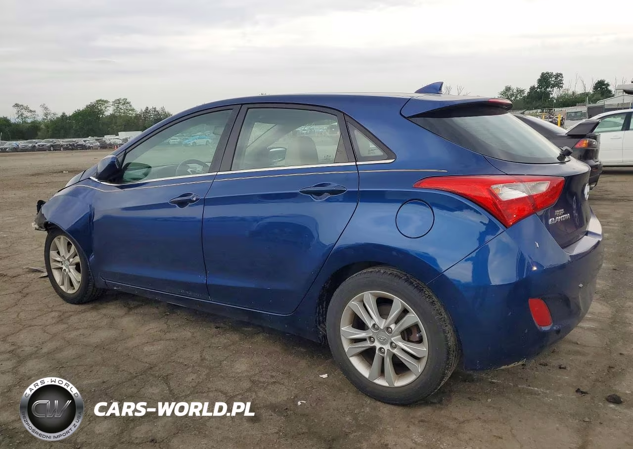 2013 Hyundai Elantra Gt Base VIN:KMHD35LE0DU088314 - 2