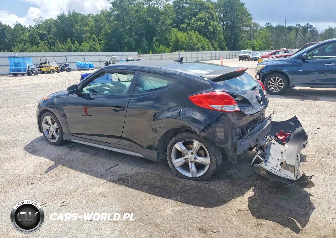 2013 Hyundai Veloster 3Dr VIN:KMHTC6AE4DU153833 - 2