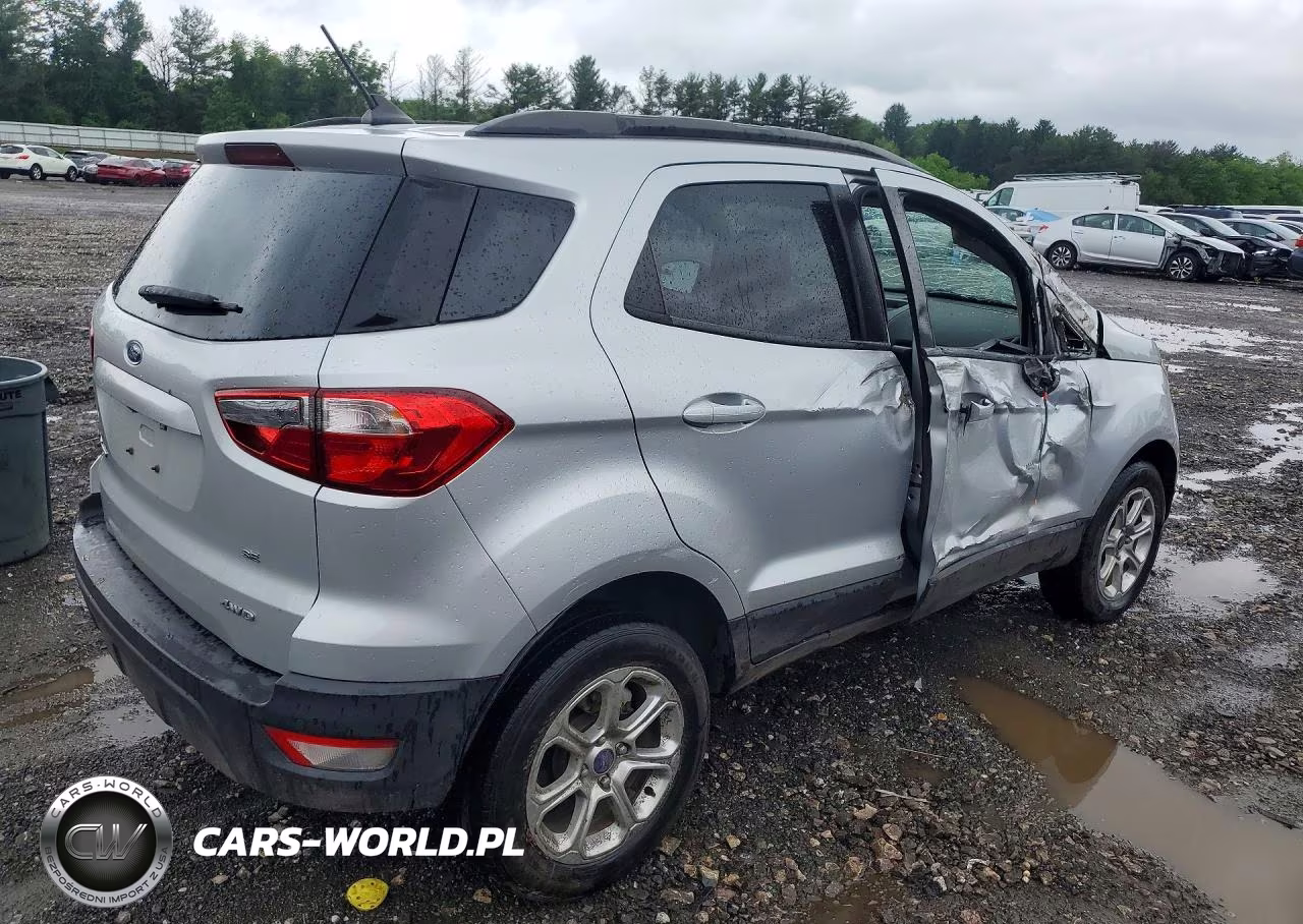 2021 Ford Ecosport Se VIN:MAJ6S3GL0MC436881 - 3