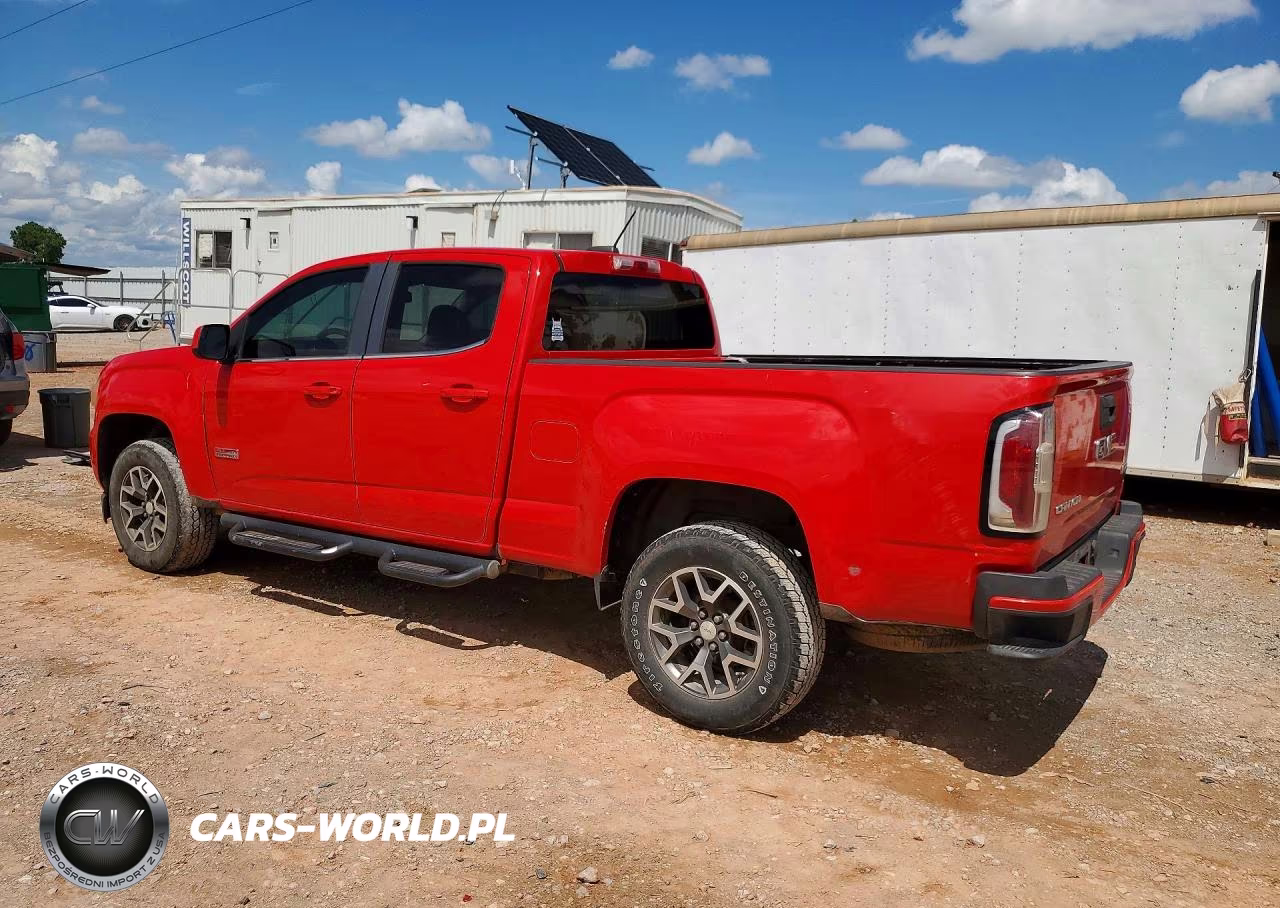 2015 GMC Canyon Sle VIN:1GTG6BE39F1120846 - 2