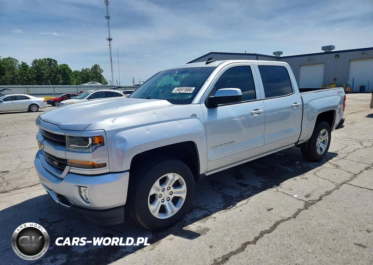 2018 Chevrolet Silverado K1500 Lt VIN:3GCUKREC0JG120431 - 1
