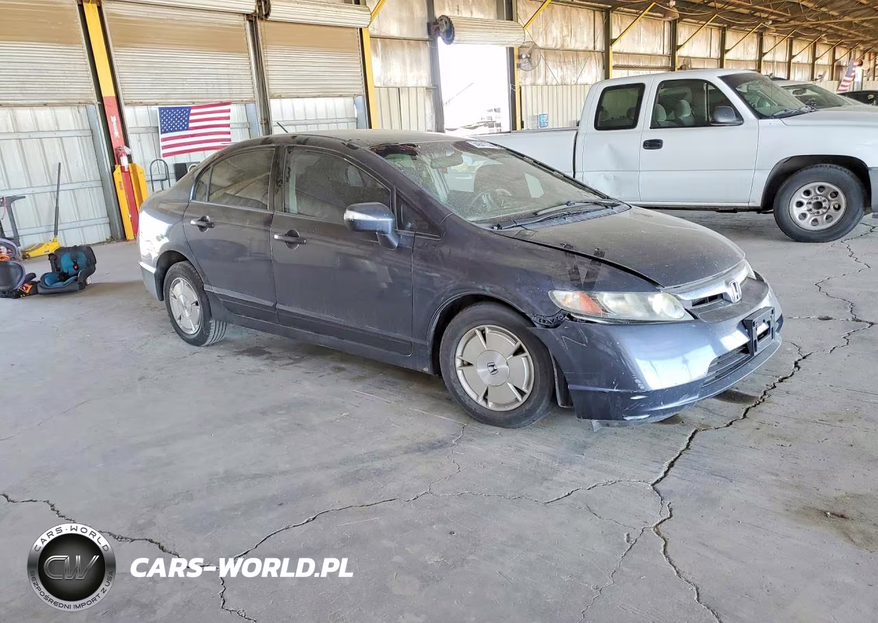 2008 Honda Civic Hybrid VIN:JHMFA36288S004653 - 4