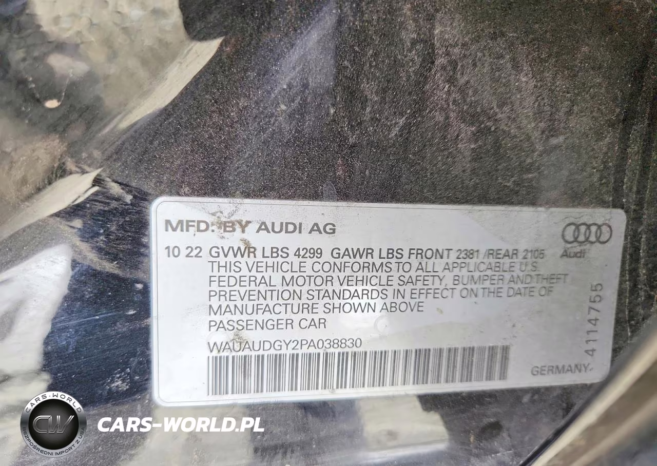 2023 Audi A3 Premium VIN:WAUAUDGY2PA038830 - 12