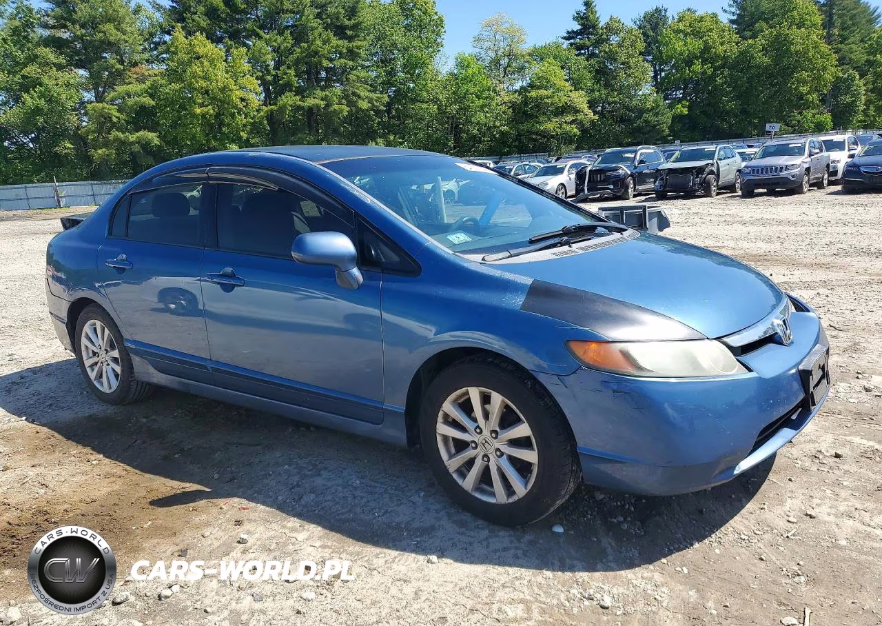 2007 Honda Civic Lx VIN:2HGFA16577H509087 - 4