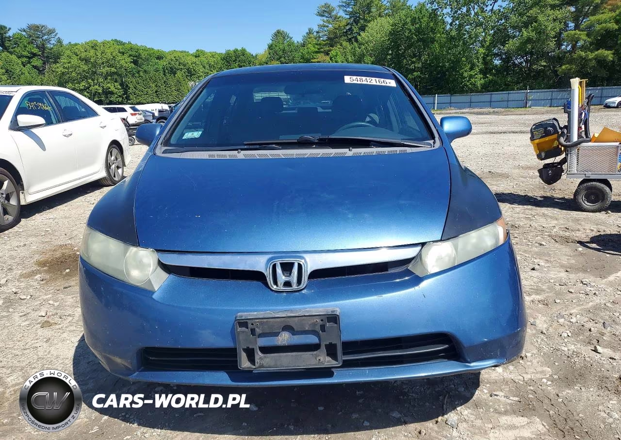 2007 Honda Civic Lx VIN:2HGFA16577H509087 - 5