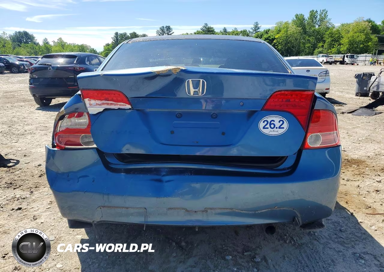 2007 Honda Civic Lx VIN:2HGFA16577H509087 - 6