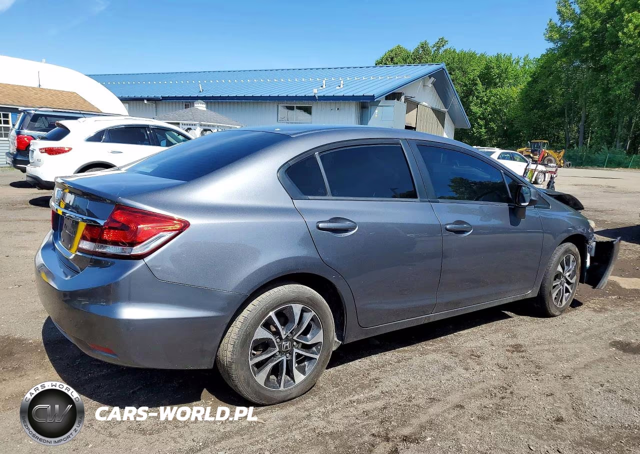 2013 Honda Civic Ex VIN:19XFB2F85DE275423 - 3