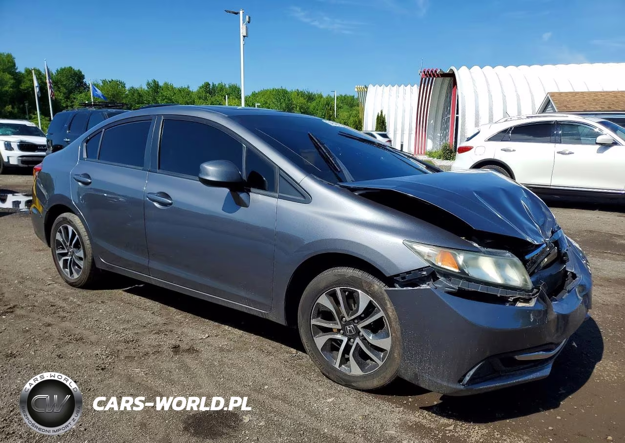2013 Honda Civic Ex VIN:19XFB2F85DE275423 - 4