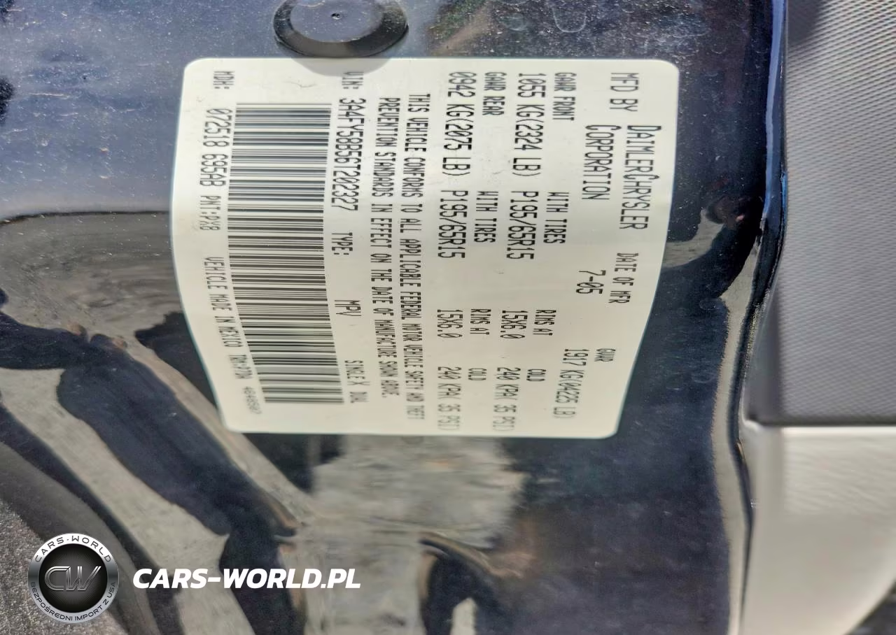 2006 Chrysler Pt Cruiser Touring VIN:3A4FY58B56T202327 - 13