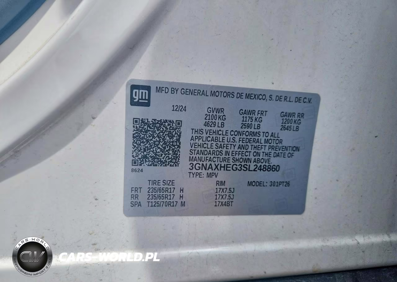 2025 Chevrolet Equinox Lt VIN:3GNAXHEG3SL248860 - 13