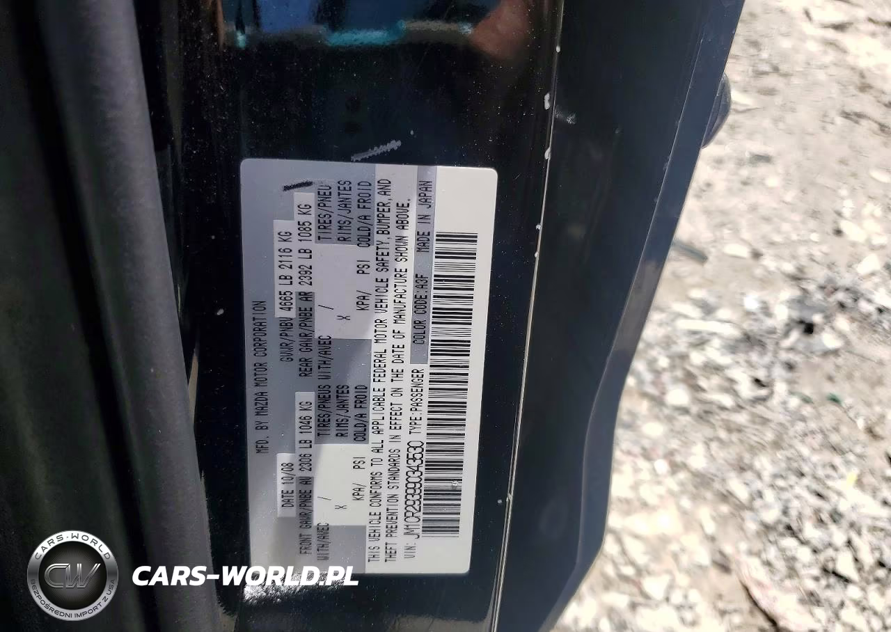 2009 Mazda 5 VIN:JM1CR293990343530 - 12