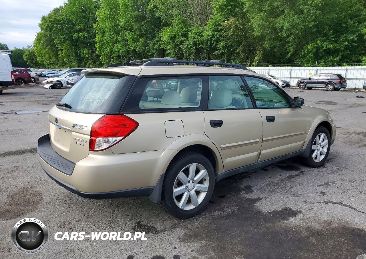 2009 Subaru Outback 2.5I VIN:4S4BP61C497328215 - 3