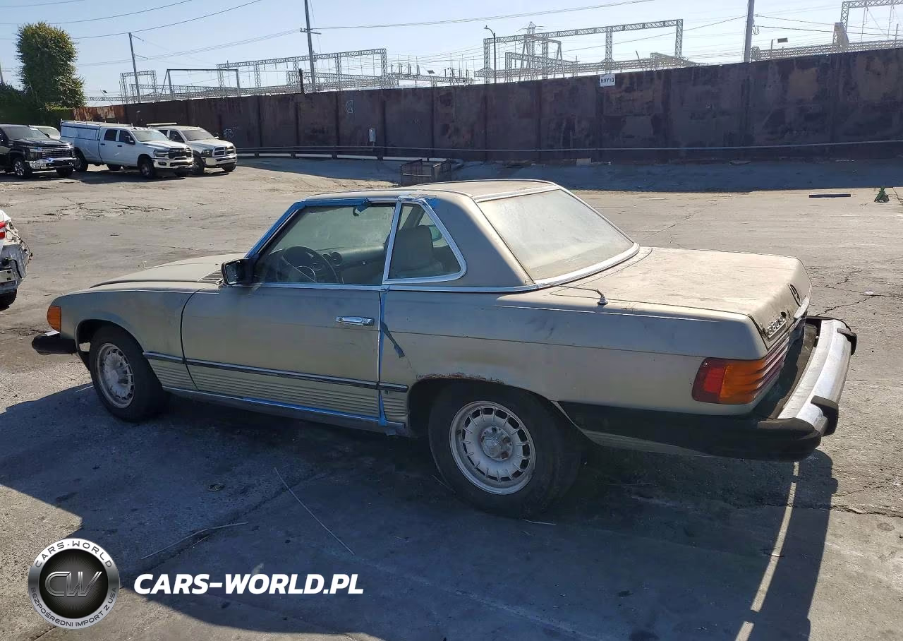1982 Mercedes-Benz 380 Sl VIN:WDBBA45A7CB016184 - 2