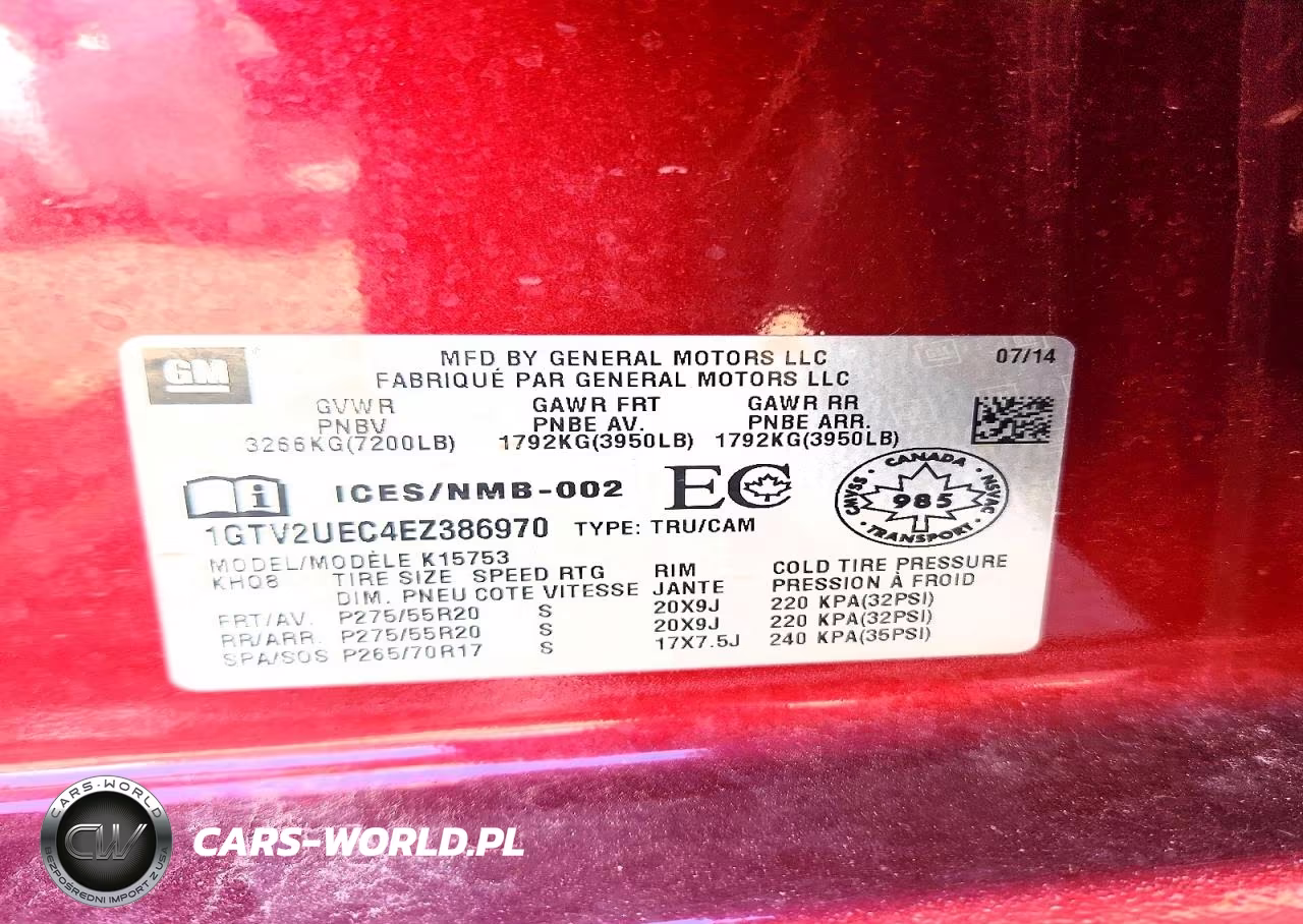 2014 GMC Sierra K1500 Sle VIN:1GTV2UEC4EZ386970 - 12