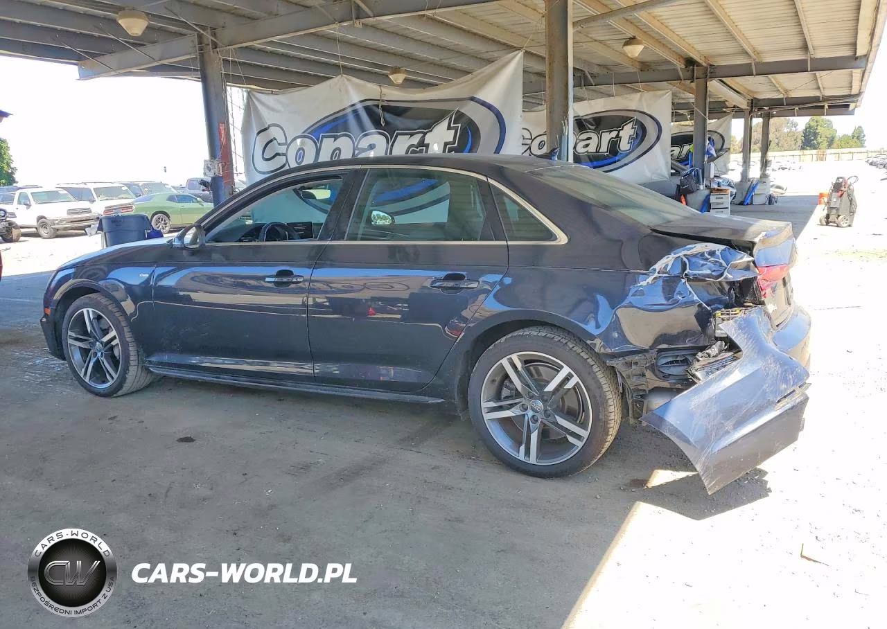 2017 Audi A4 Premium Plus VIN:WAUENAF45HN020361 - 2