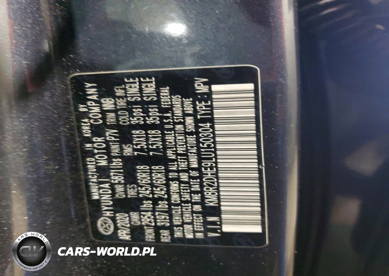 2020 Hyundai Palisade Sel VIN:KM8R2DHE9LU150304 - 13