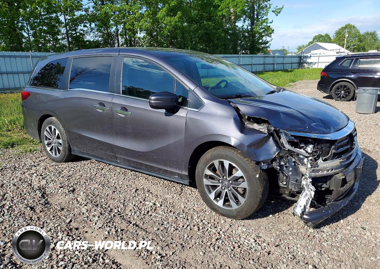 2022 Honda Odyssey Exl VIN:5FNRL6H71NB053205 - 4