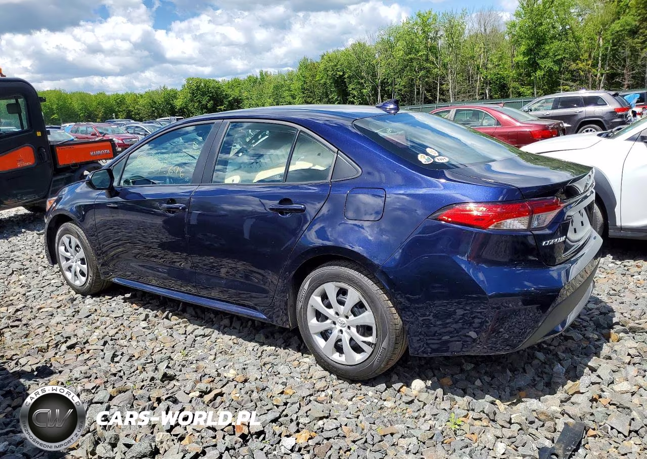 2022 Toyota Corolla Le VIN:5YFEPMAE6NP384902 - 2