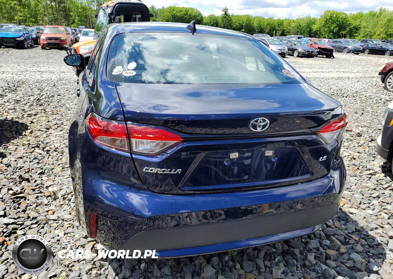 2022 Toyota Corolla Le VIN:5YFEPMAE6NP384902 - 6