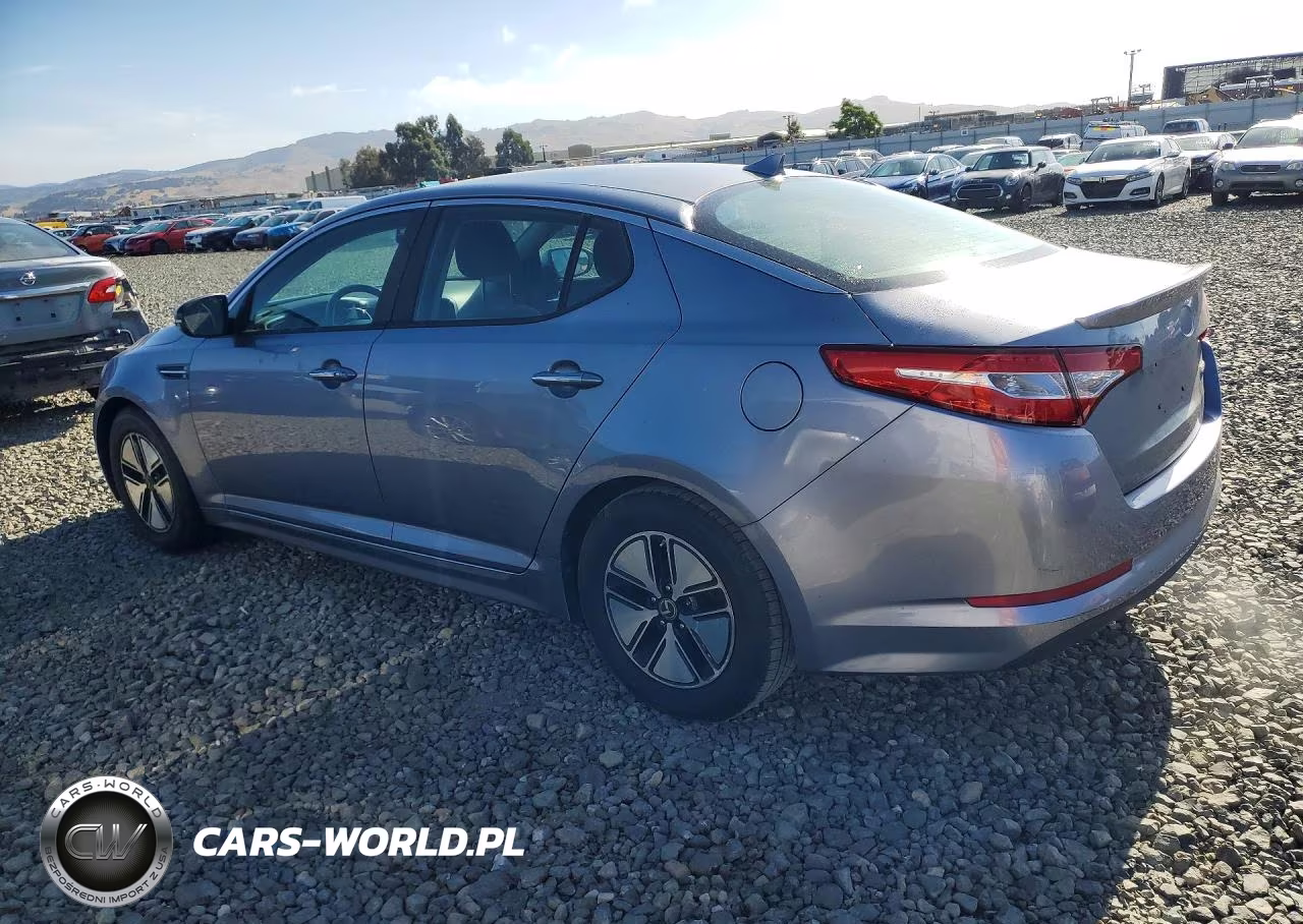 2011 Kia Optima Hybrid VIN:KNAGM4ADXB5006516 - 2