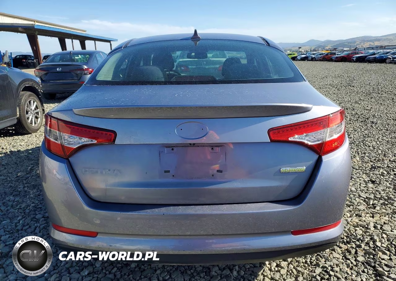 2011 Kia Optima Hybrid VIN:KNAGM4ADXB5006516 - 6