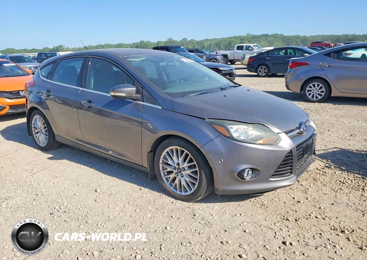 2013 Ford Focus Titanium VIN:1FADP3N28DL158315 - 4