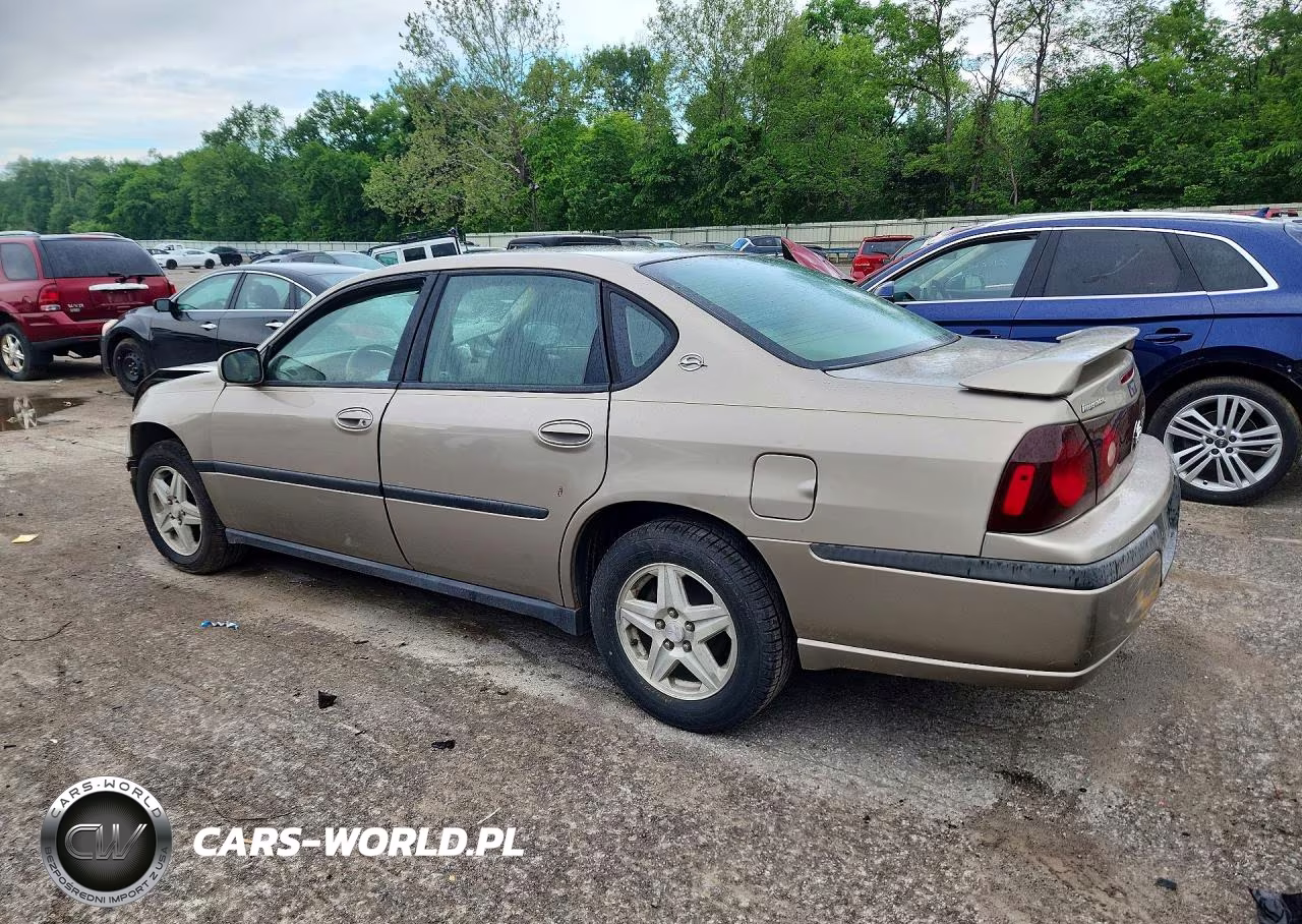 2002 Chevrolet Impala VIN:2G1WF55E529291011 - 2