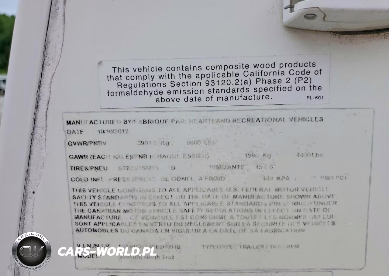 2013 Heartland North Trail Camper VIN:5SFNB3526DE260016 - 10