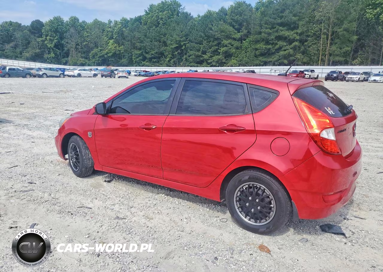 2012 Hyundai Accent Gls VIN:KMHCT5AE2CU045526 - 2