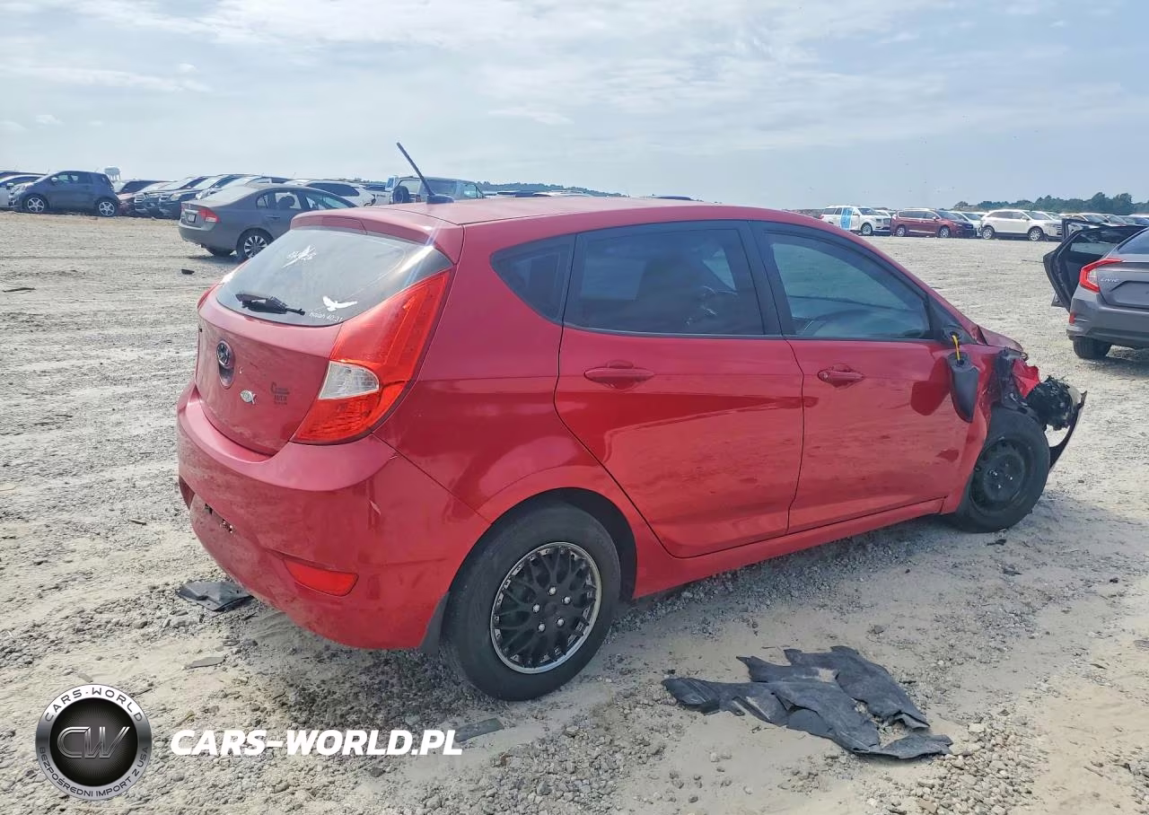 2012 Hyundai Accent Gls VIN:KMHCT5AE2CU045526 - 3