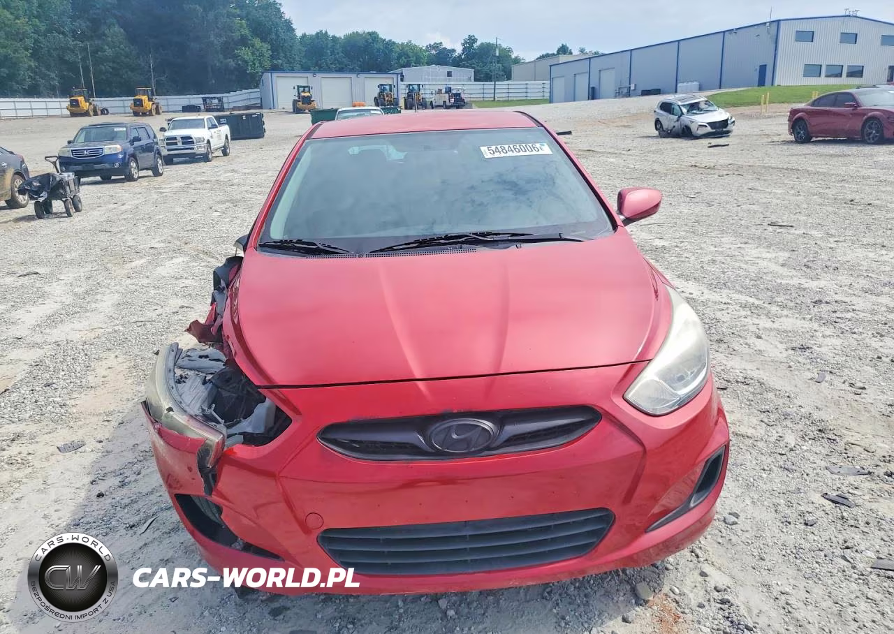 2012 Hyundai Accent Gls VIN:KMHCT5AE2CU045526 - 5
