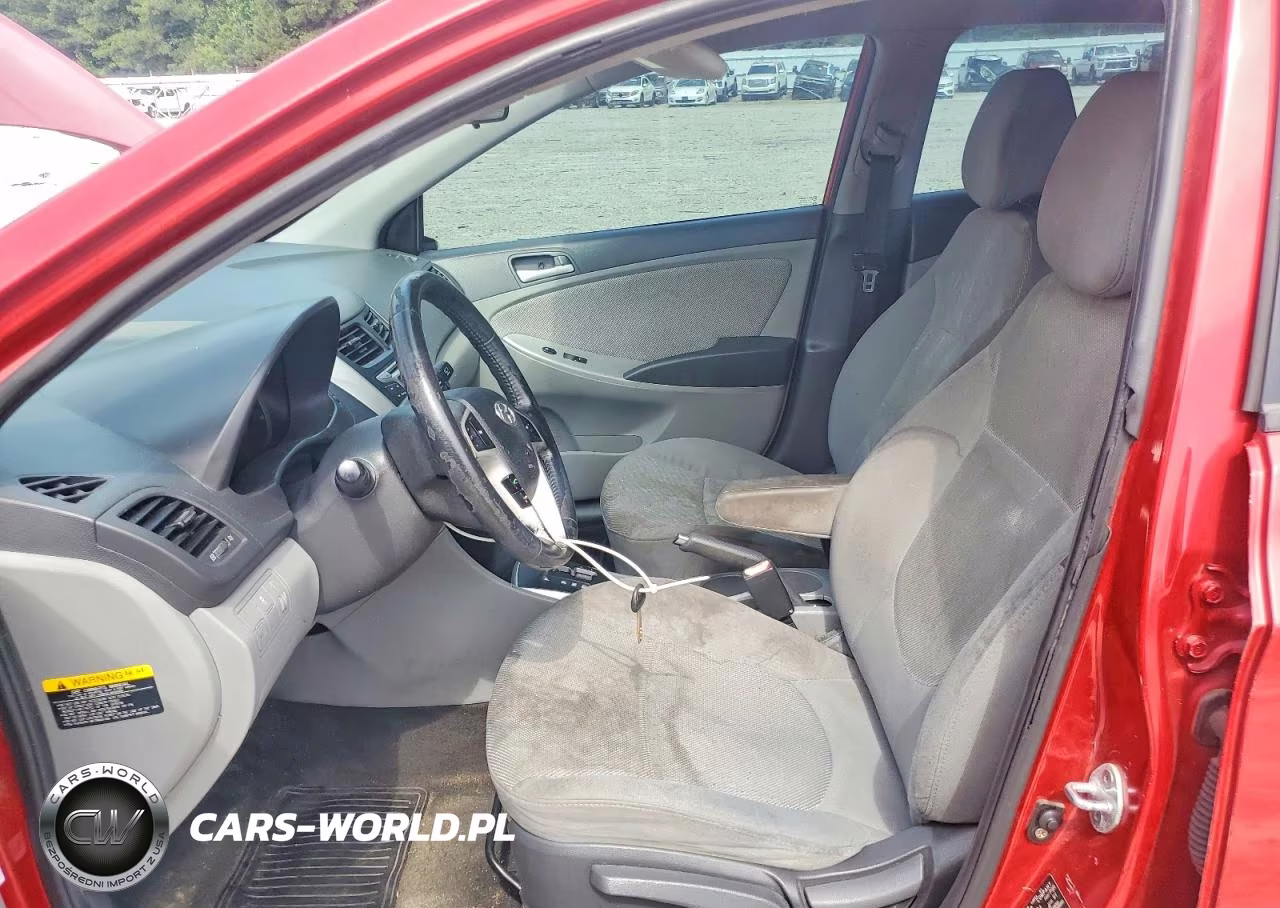 2012 Hyundai Accent Gls VIN:KMHCT5AE2CU045526 - 7