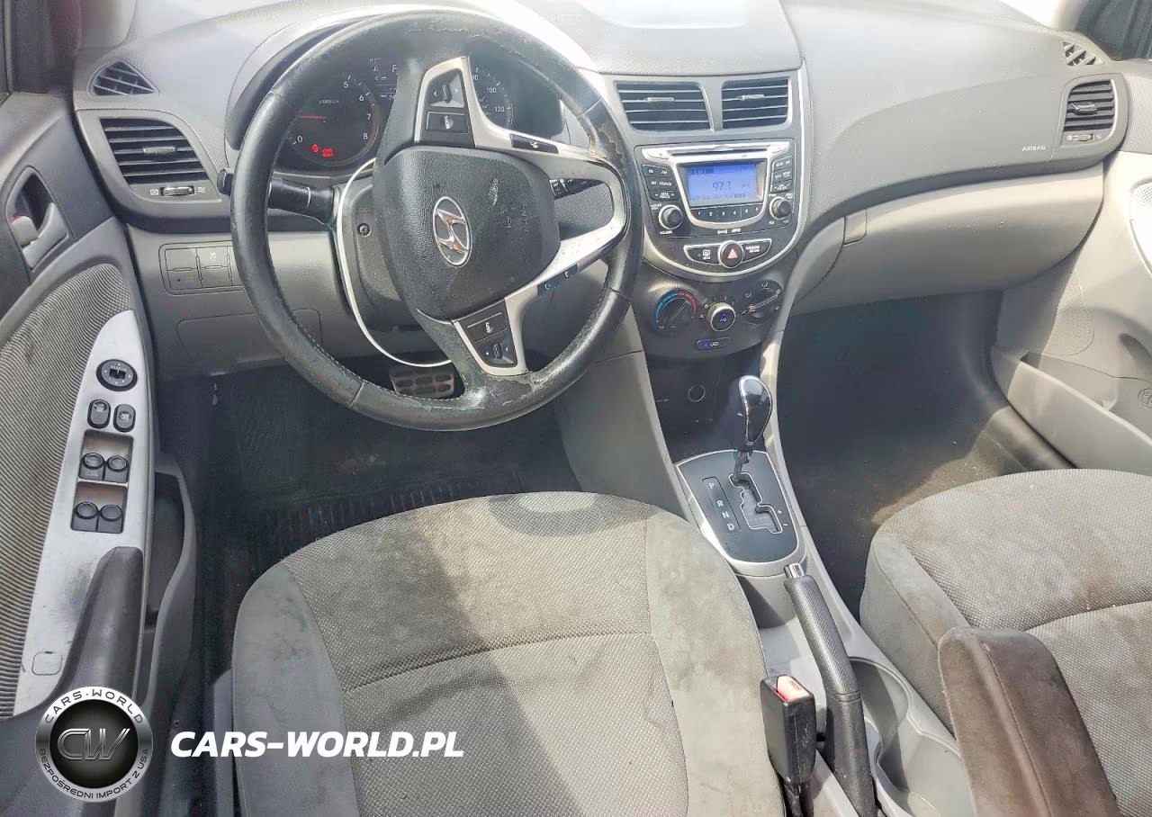 2012 Hyundai Accent Gls VIN:KMHCT5AE2CU045526 - 8