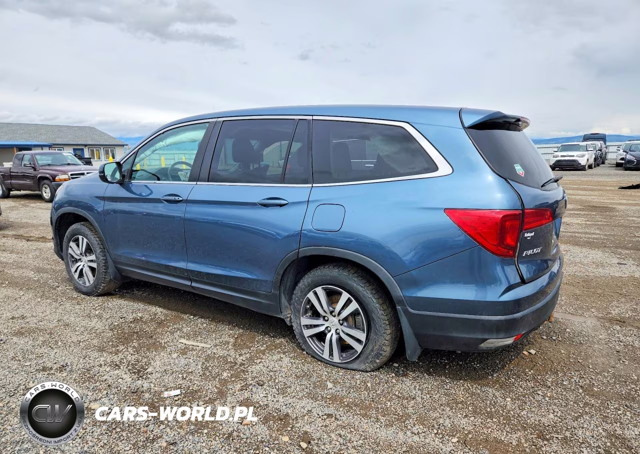 2016 Honda Pilot Exl VIN:5FNYF6H56GB072224 - 2