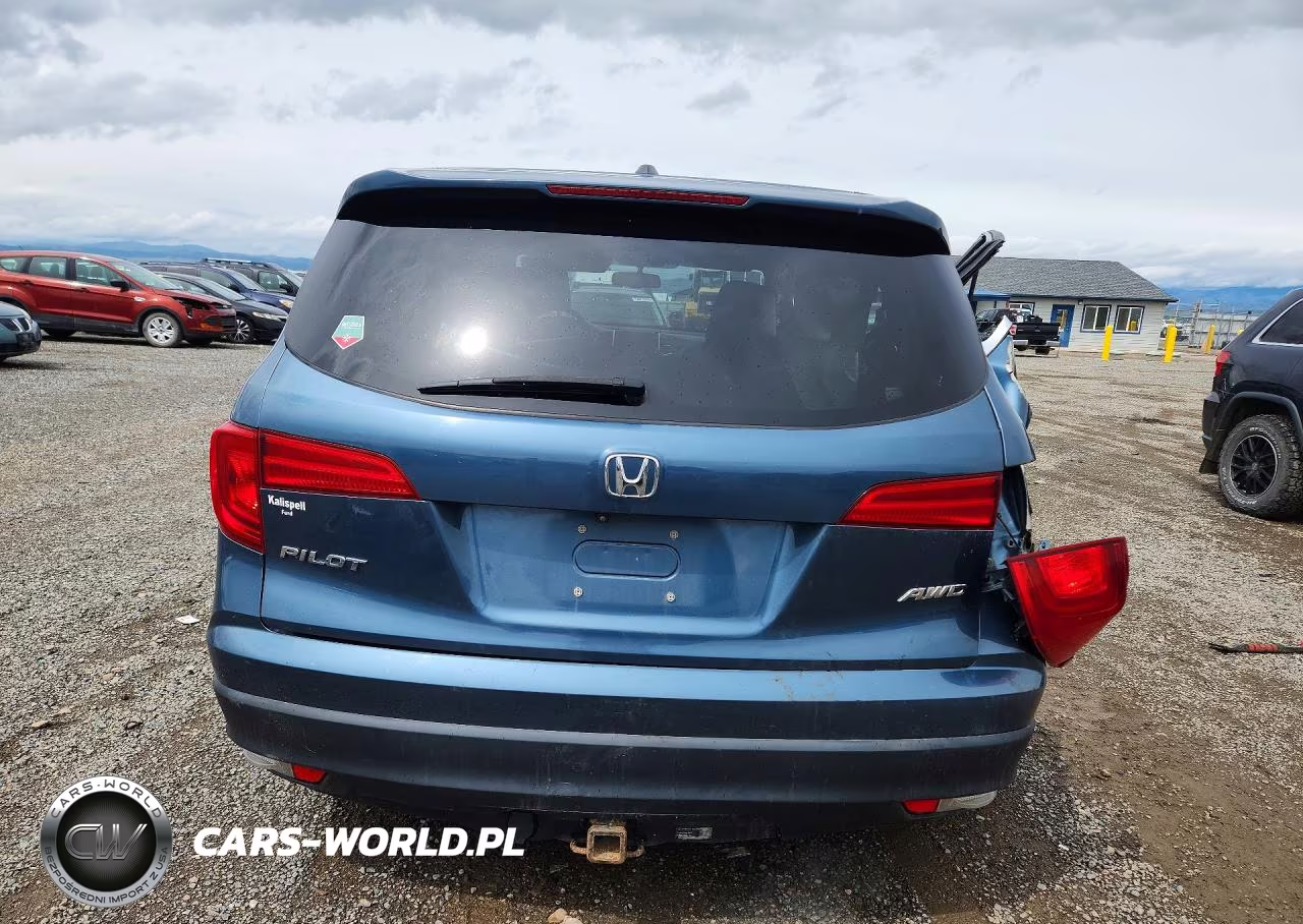2016 Honda Pilot Exl VIN:5FNYF6H56GB072224 - 6
