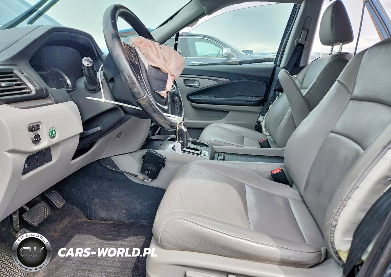 2016 Honda Pilot Exl VIN:5FNYF6H56GB072224 - 7