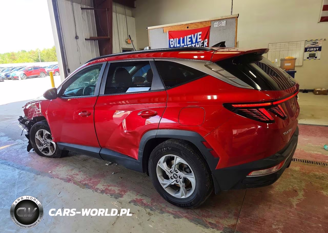 2022 Hyundai Tucson Sel VIN:5NMJBCAE6NH088733 - 2