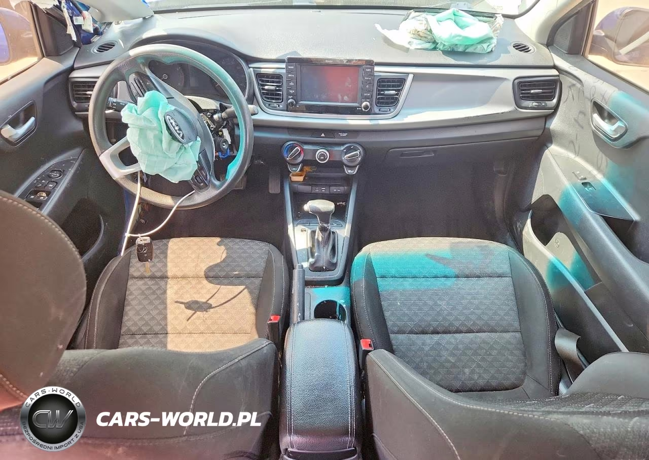 2020 Kia Rio S VIN:3KPA24AD2LE311562 - 8