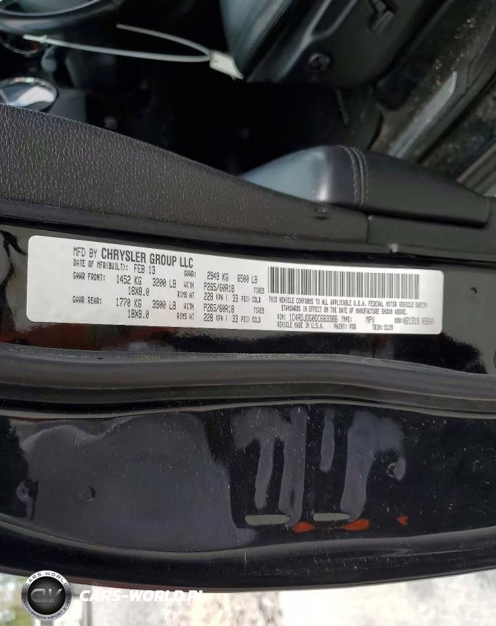 2013 Dodge Durango Crew VIN:1C4RDJDG0DC663386 - 13