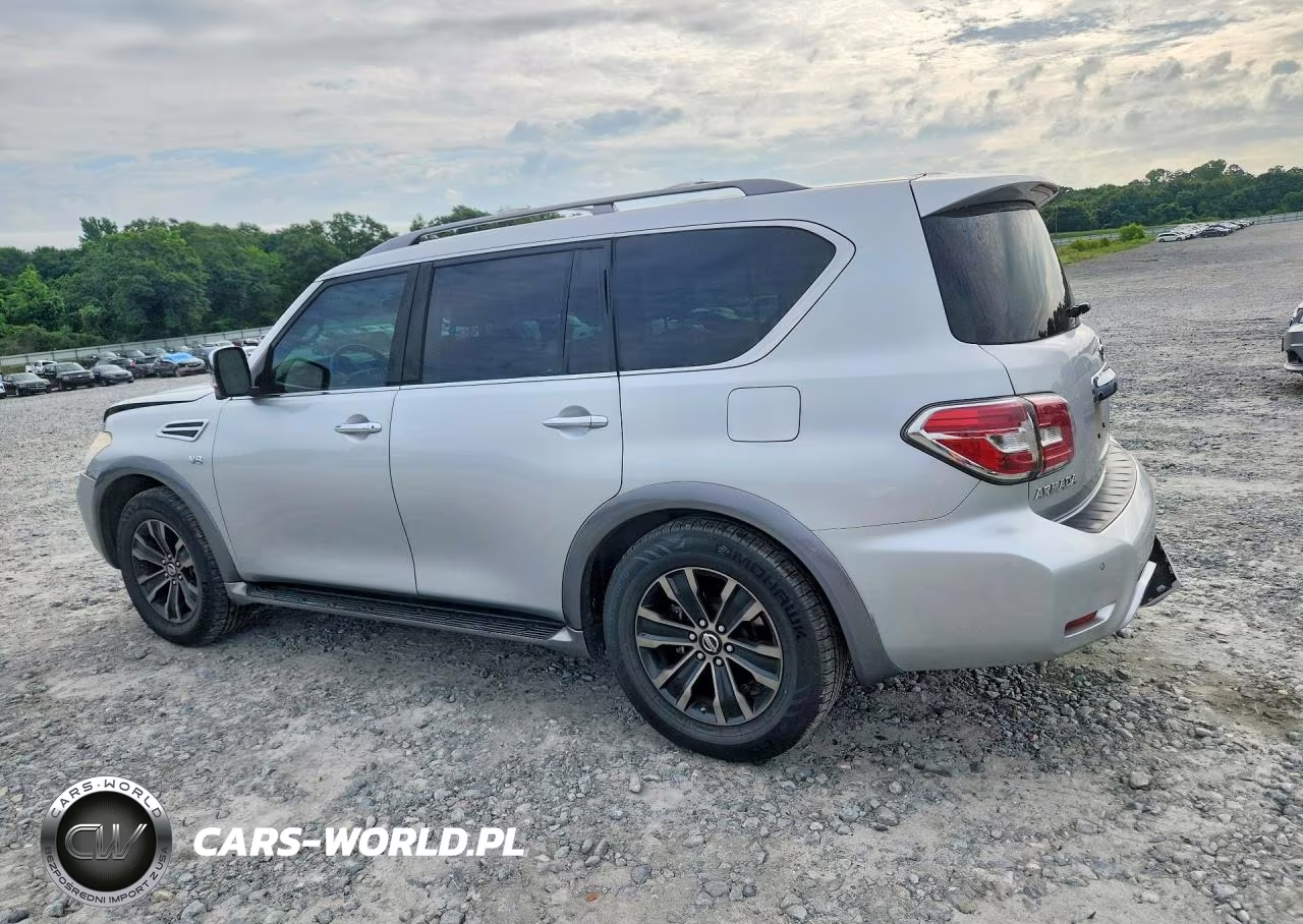 2017 Nissan Armada Platinum VIN:JN8AY2NF8H9302668 - 2